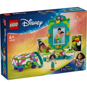LEGO | Disney Encanto Mirabel’s Photo Frame and Jewellery Box Buildable Toy with Character 43239