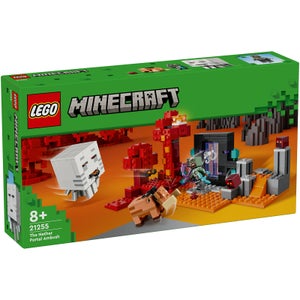 LEGO Minecraft The Nether Portal Ambush Toy 21255
