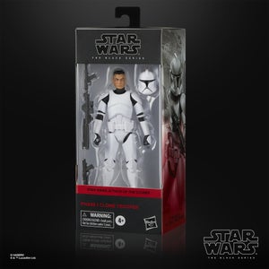 Hasbro Star Wars The Black Series Phase I Clone Trooper, Star Wars: Attack Of The Clones Action Figure (6”)