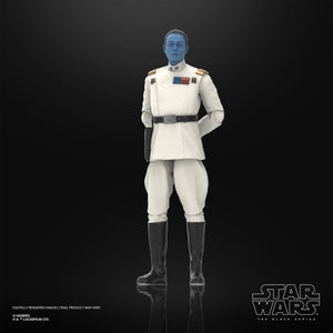 Hasbro Star Wars The Black Series Grand Admiral Thrawn Collectible Action Figure (6”)