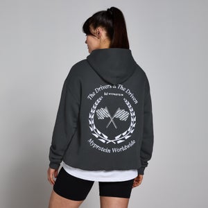 MP Women’s World Wide Graphic Hoodie - Washed Black