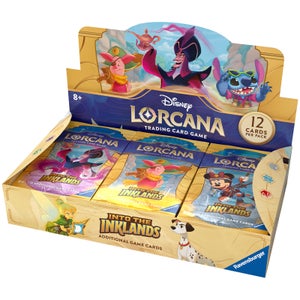 Disney Lorcana Trading Card Game Into the Inklands Booster Packs CDU (24 Packs)