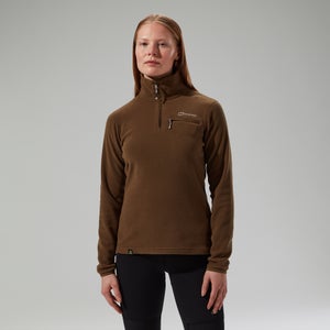 Women's Prism 2.0 Micro Half Zip Polartec Fleece - Brown