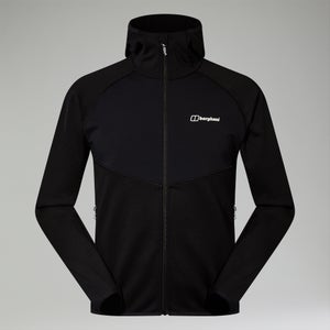 Trawden Hybrid-Jacke für Herren - Schwarz