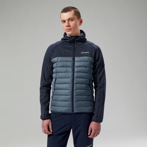 Men's URB Pravitale Hybrid Synthetic Insulated Jacket - Blue