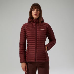 Nula Micro Jacket Garnet für Damen - Rot