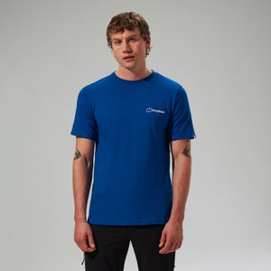 Men's Art Short Sleeve T-Shirt - Blue