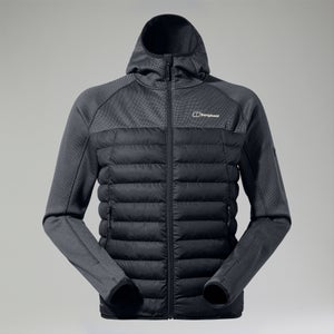 Men's URB Pravitale Hybrid Synthetic Insulated Jacket - Black/Grey