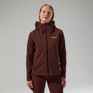 Women's Ridge-Roamer Softshell Jacket - Brown