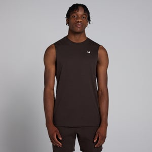Débardeur à emmanchures échancrées MP Rest Day pour hommes – Café