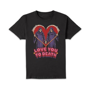 Steven Rhodes Love You To Death Men's T-Shirt - Black