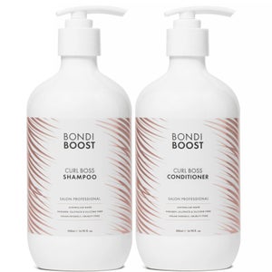 BondiBoost Curl Boss Shampoo and Conditioner 500ml Duo (Worth $89.90)