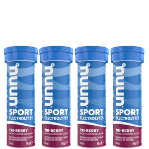 NUUN Sport Triberry Hydration Tablets - 4 Pack