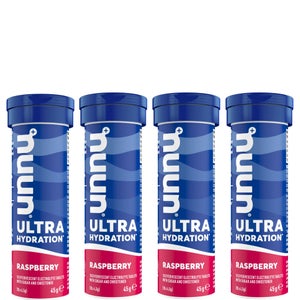 NUUN Ultra Raspberry Hydration Tablets - 4 Pack