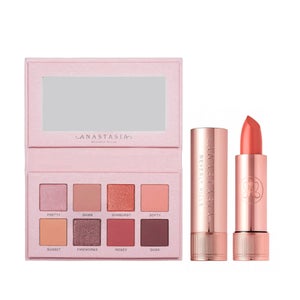 Glam to go mini + Satin Lipstick - Peach Amber