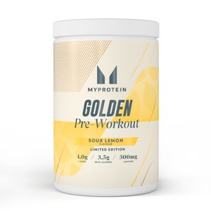 Golden Pre-Workout — Sour Lemon