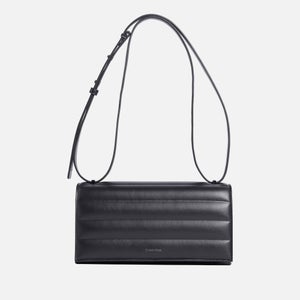 Calvin Klein Line Quilt Convertible Faux Leather Shoulder Bag