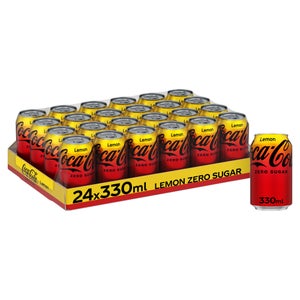 Coca-Cola Zero Sugar Lemon 24 x 330ml