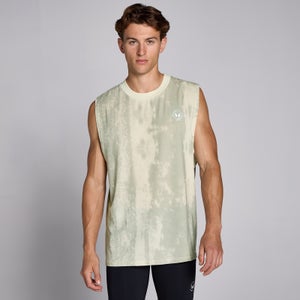 MP Men's Tempo Dropped Arm Hole Tank - Barley Green