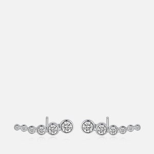 Carat London Carissa White Gold Plated Sterling Silver Earrings