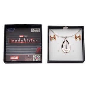 SalesOne Marvel Wandavision S.W.O.R.D Necklace & Earring Set