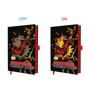 Marvel Deadpool A5 Premium Notebook With Light