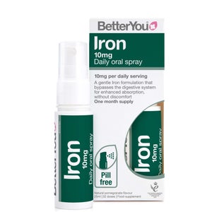 BetterYou Pill-Free Supplements Iron 10 Daily Oral Spray 25ml