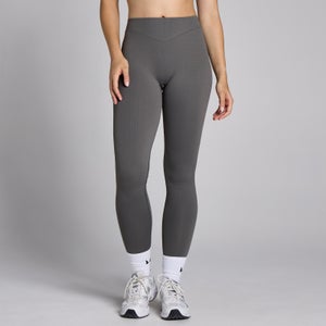 MP Women's Waffle Seamless Leggings - Gun Metal