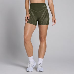 Short linéaire sans coutures MP Tempo pour femmes – Olive foncé