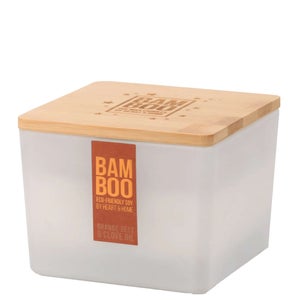 BAMBOO Centrepiece Candle Orange Zest & Clove Oil 320g