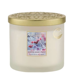 Heart & Home Twin Wick Candle Winter Berry Frost 220g