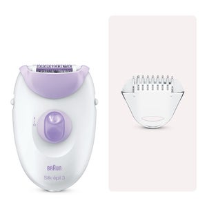 Braun Silk-épil Series 3 3-000 Epilator for Legs, Arms and Underarms