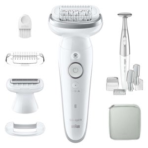 Braun Silk-épil Epilators Series 9 Epilator 9-041 White/Silver