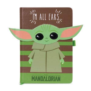 Star Wars The Mandalorian I'm All Ears Green Novelty Notebook