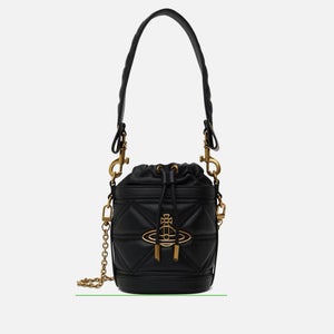 Vivienne Westwood Kitty Small Quilted Leather Bucket Bag
