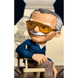 Iron Studios Stan Lee (Blue) Pow! Minico Figure (14cm)