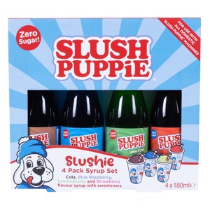 Slush Puppie Zero 4X180ml Syrup Set