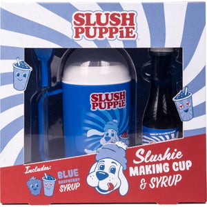 Slush Puppie Making Cup & Original Blueberry Syrup Set