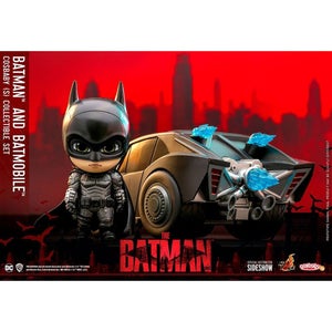 Hot-Toys-Cosbaby-S-The Batman Batman & Batmobile