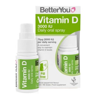 BetterYou Vitamin D 3000 IU Daily Oral Spray 15ml