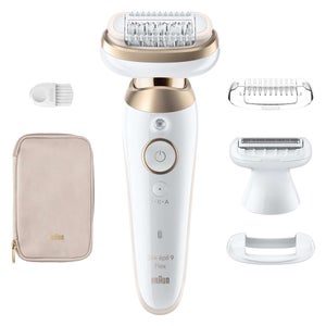 Braun Silk-épil Epilators Series 9 Flex Epilator 9-041 3D White/Gold