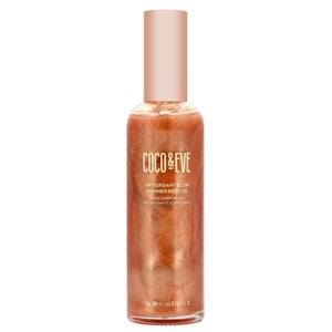 Coco & Eve Body & Face Tan Antioxidant Glow Shimmer Body Oil 100ml