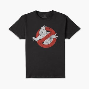 Ghostbusters Vintage Classic Logo Men's T-Shirt - Black