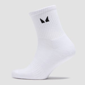 MP Unisex Crew Socks (5 Pack) - White