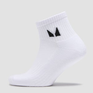 MP Unisex Ankle Socks (3 Pack) - White