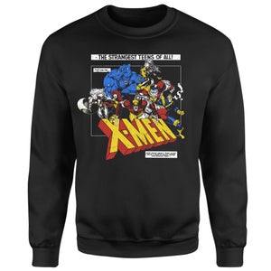 X-Men Retro Team Up Sweatshirt - Black