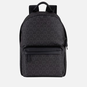 Valentino Delta Monogram Faux Leather Backpack