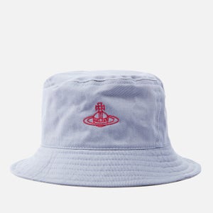 Vivienne Westwood Embroidered Cotton-Twill Bucket Hat