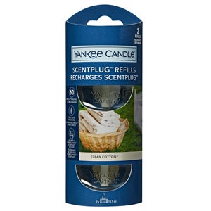 Yankee Candle ScentPlug Refills Clean Cotton 2 x 18.5ml