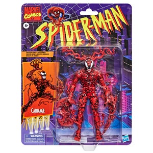 Marvel Legends Series Carnage, Marvel Comics Collectible Action Figure (6”)